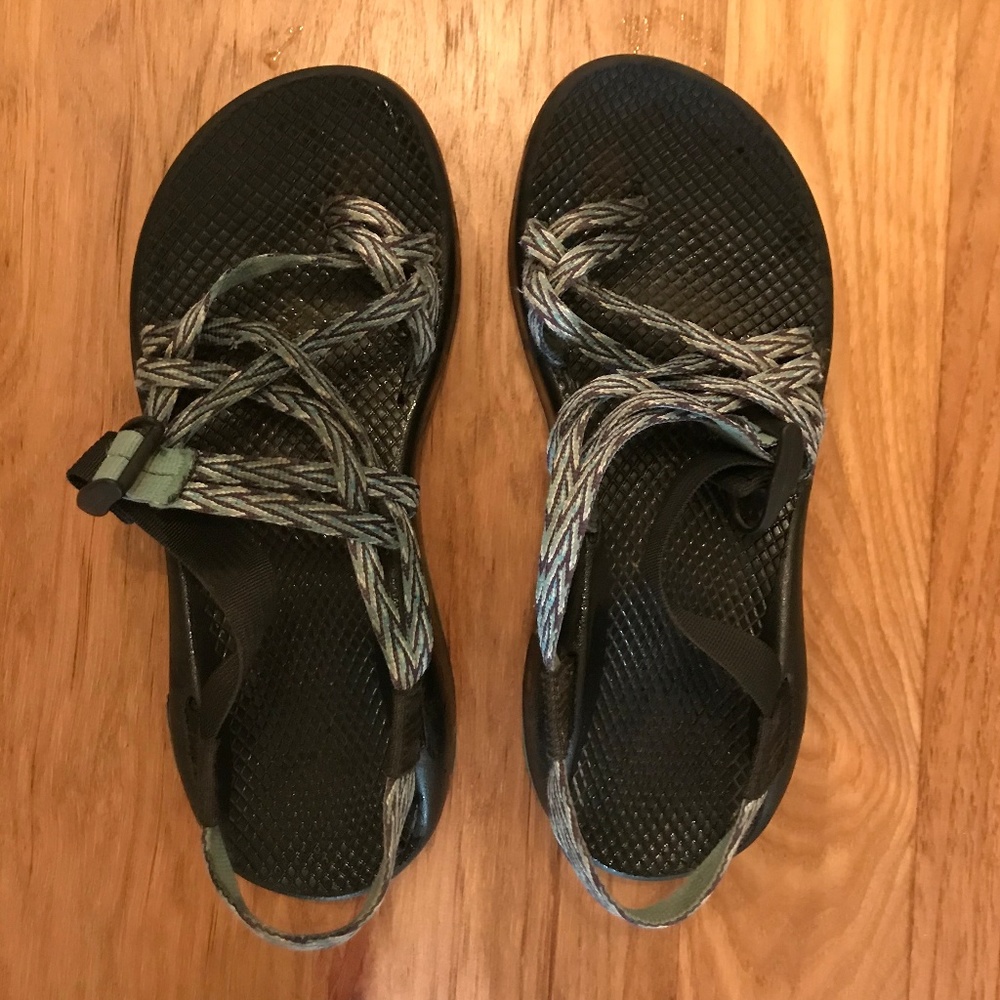 Blue Pattern Chacos